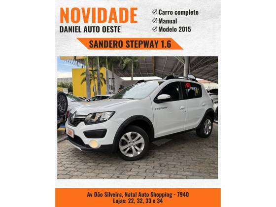 RENAULT SANDERO 1.6 STEPWAY 8V FLEX 4P MANUAL